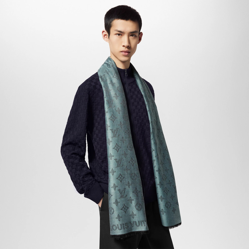 Monogram Shadow Stole 5