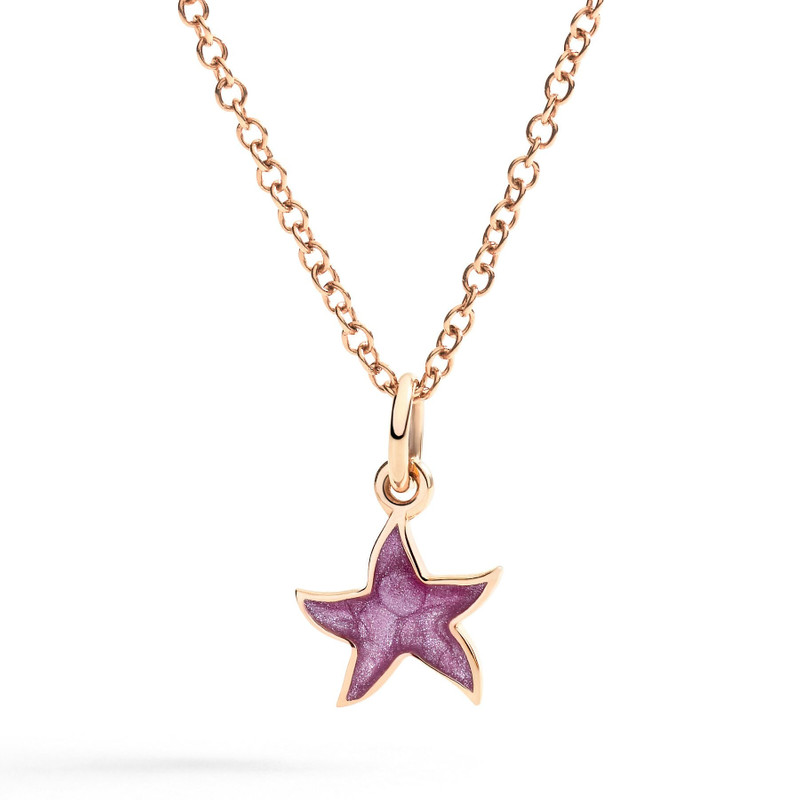 DoDo ROSE GOLD & ENAMEL STAR CHARM outlook