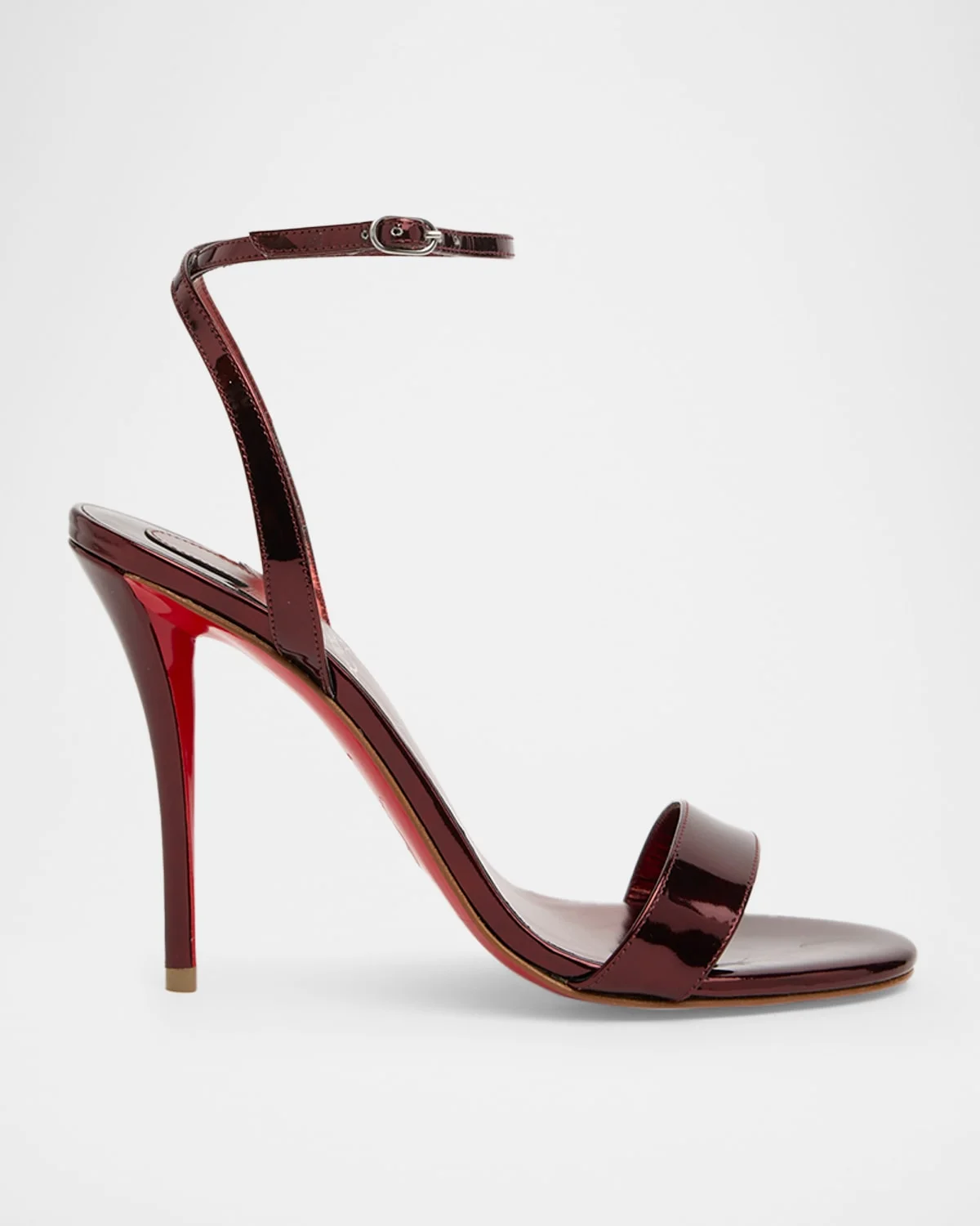 100mm Miss Z Patent Leather Sandals - 1
