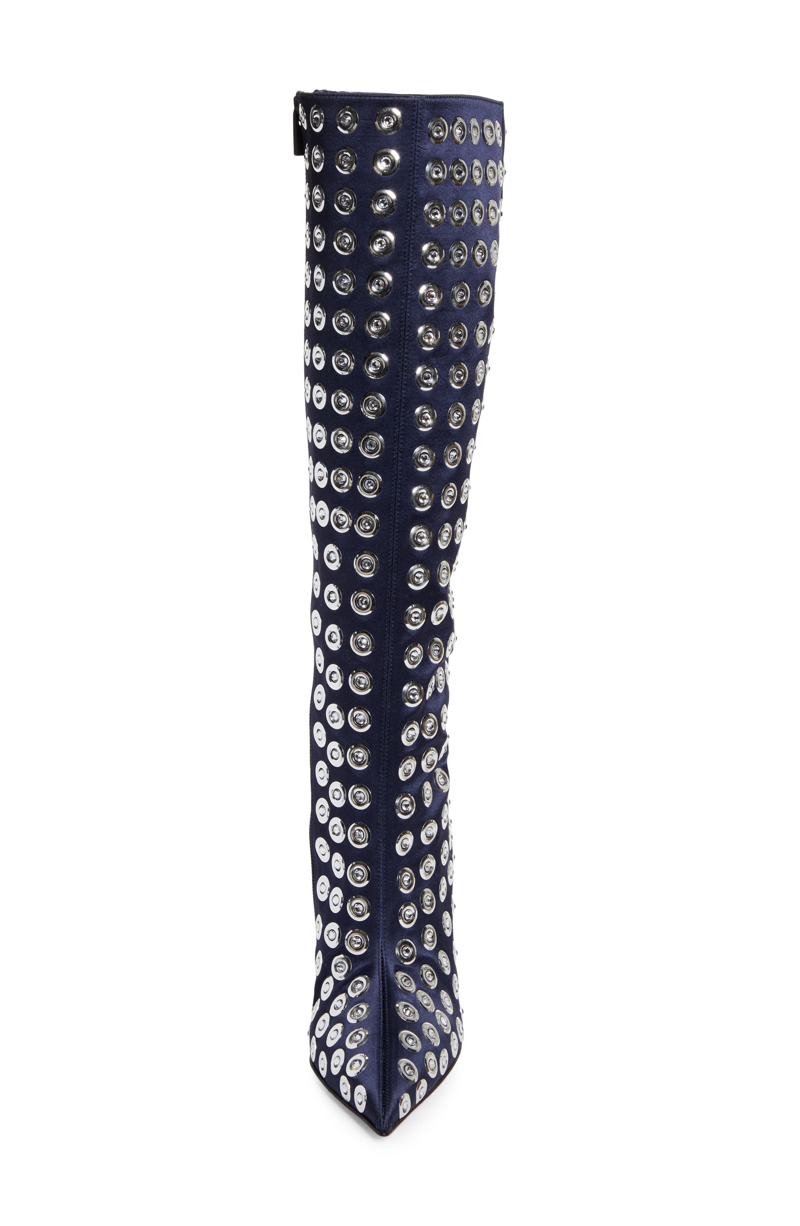Christian Louboutin Miss Z Boum Boum Boot in Zaffiro at Nordstrom - 4