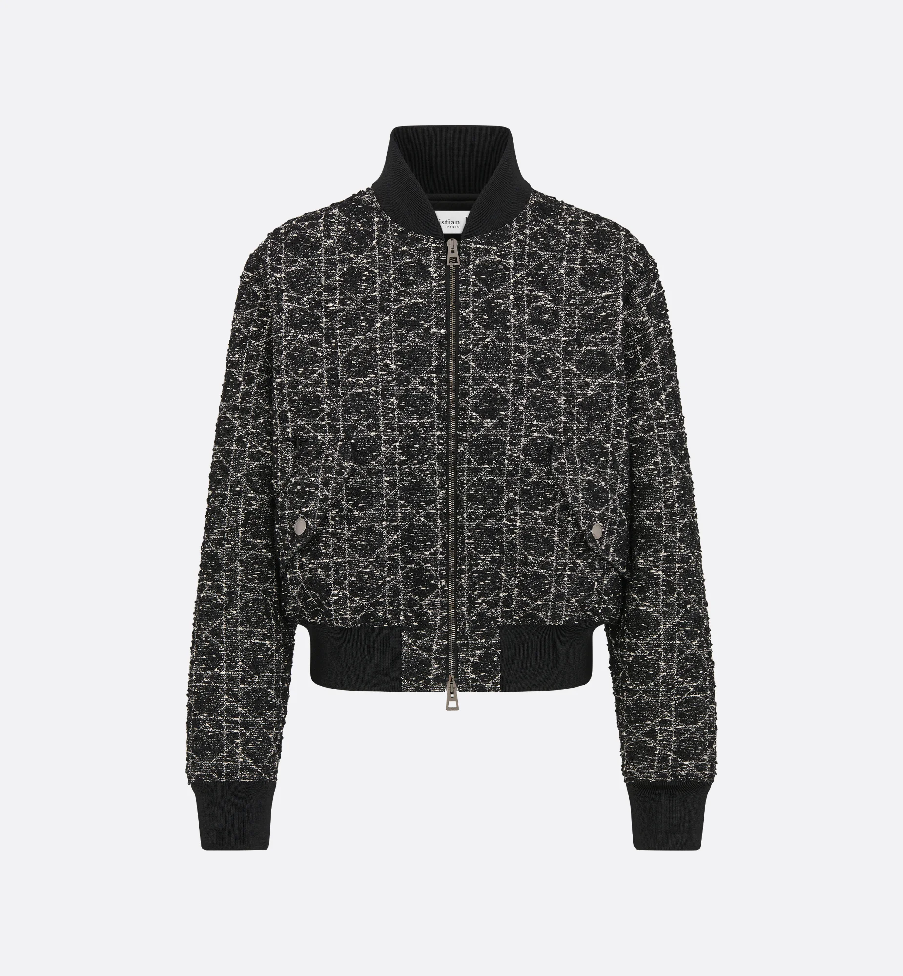 Macrocannage Bomber Jacket - 1