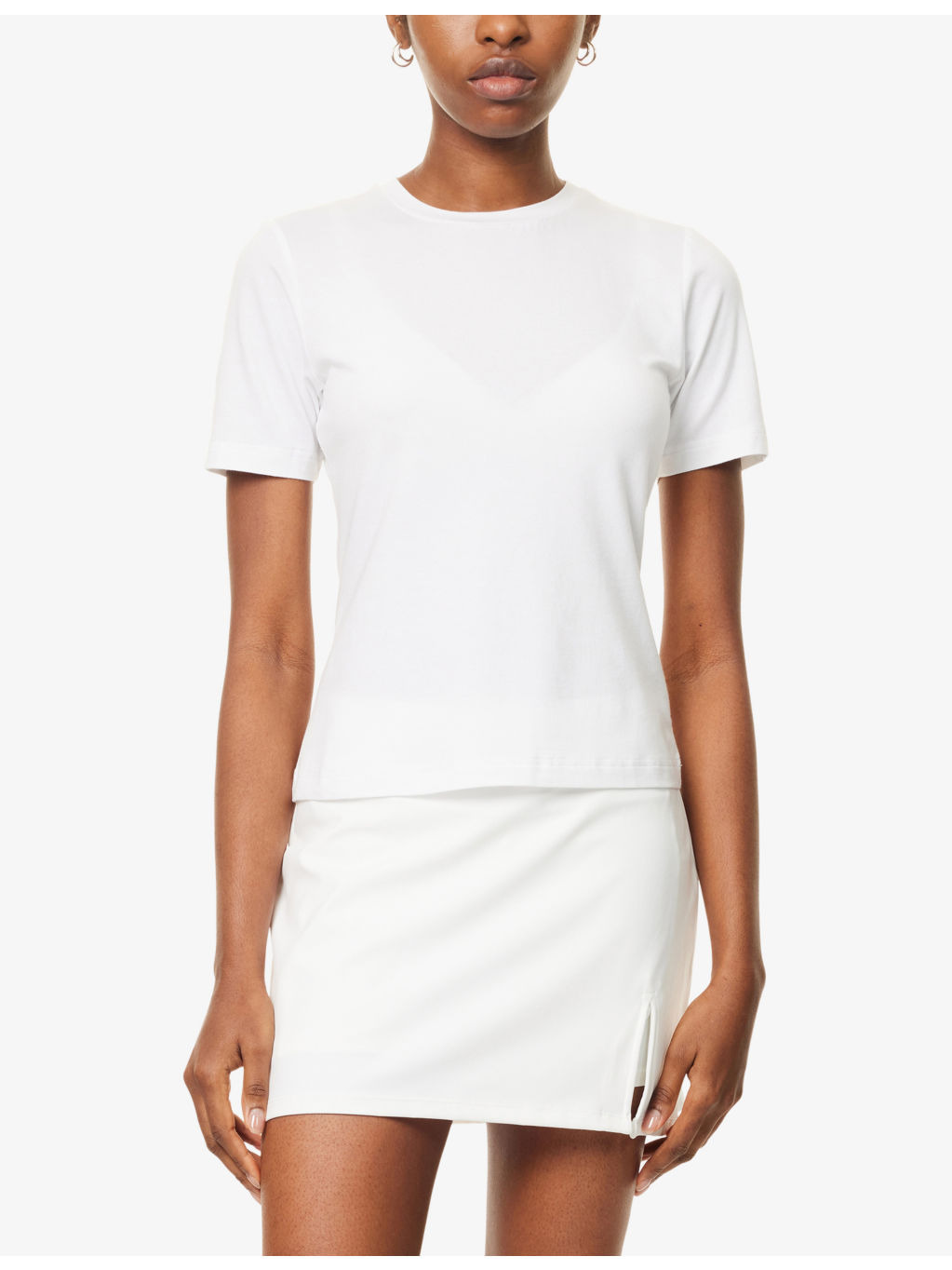 Regina Fitted Jersey T-Shirt - 3