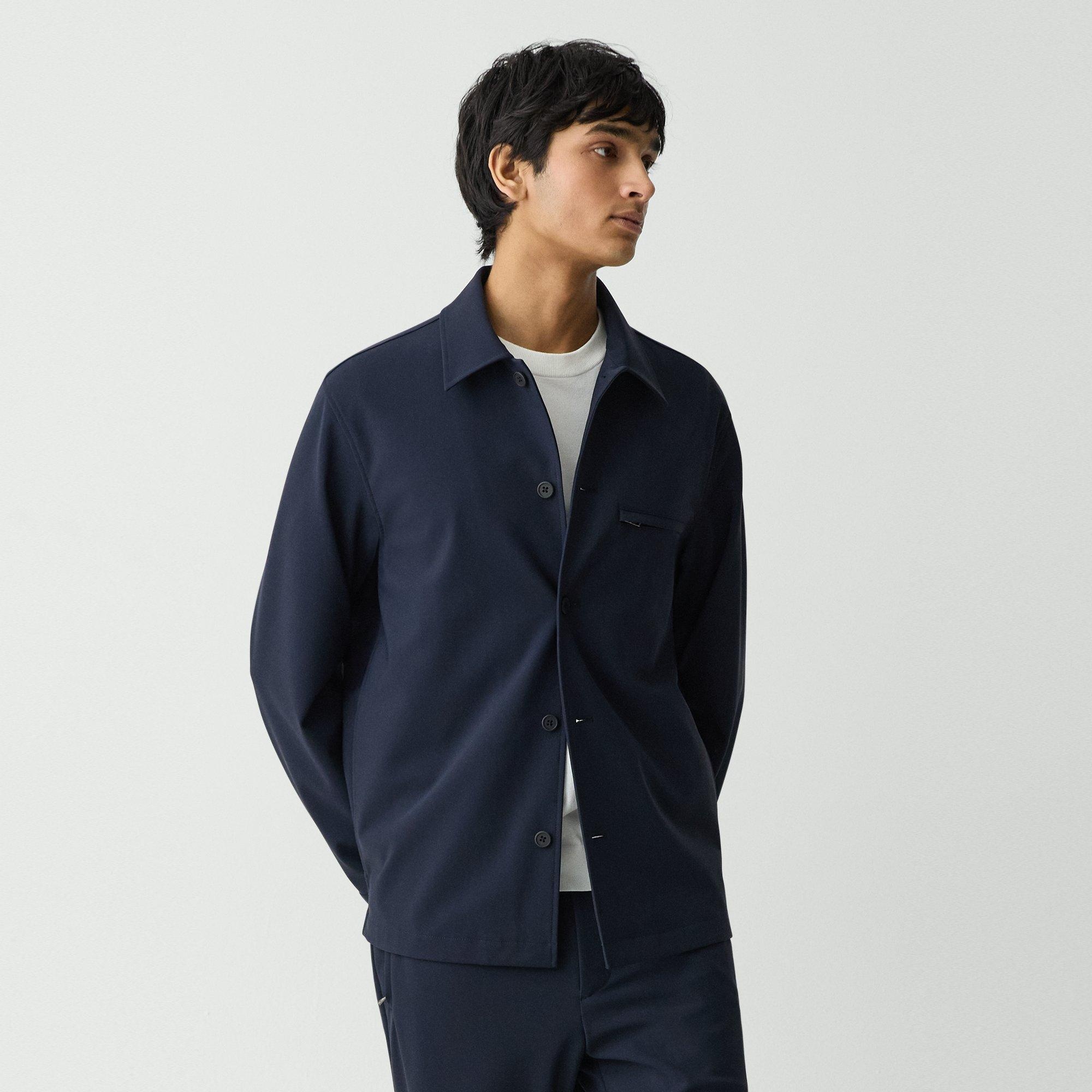 Overshirt in Precision Ponte - 3