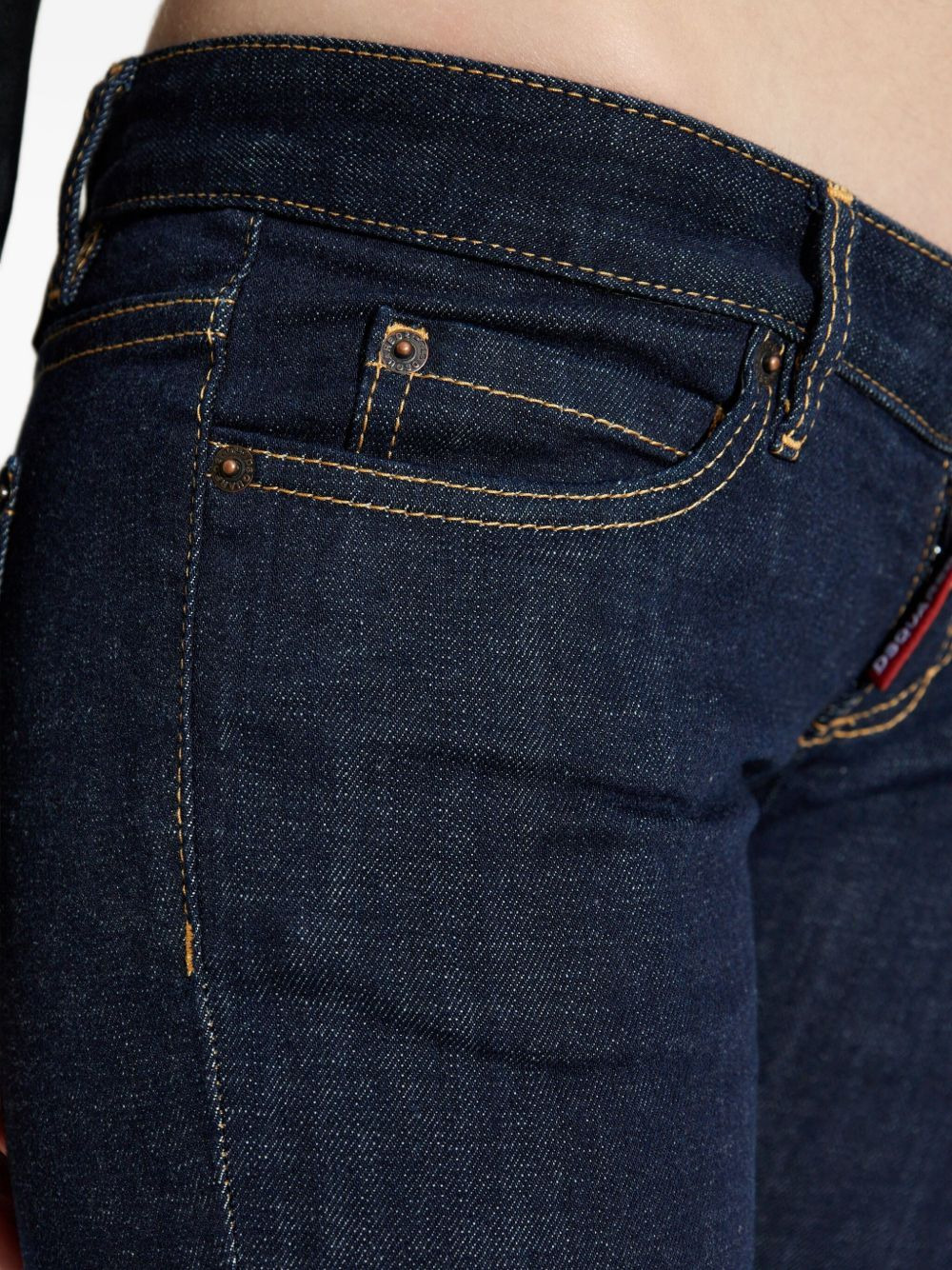 low-rise bootcut jeans - 5