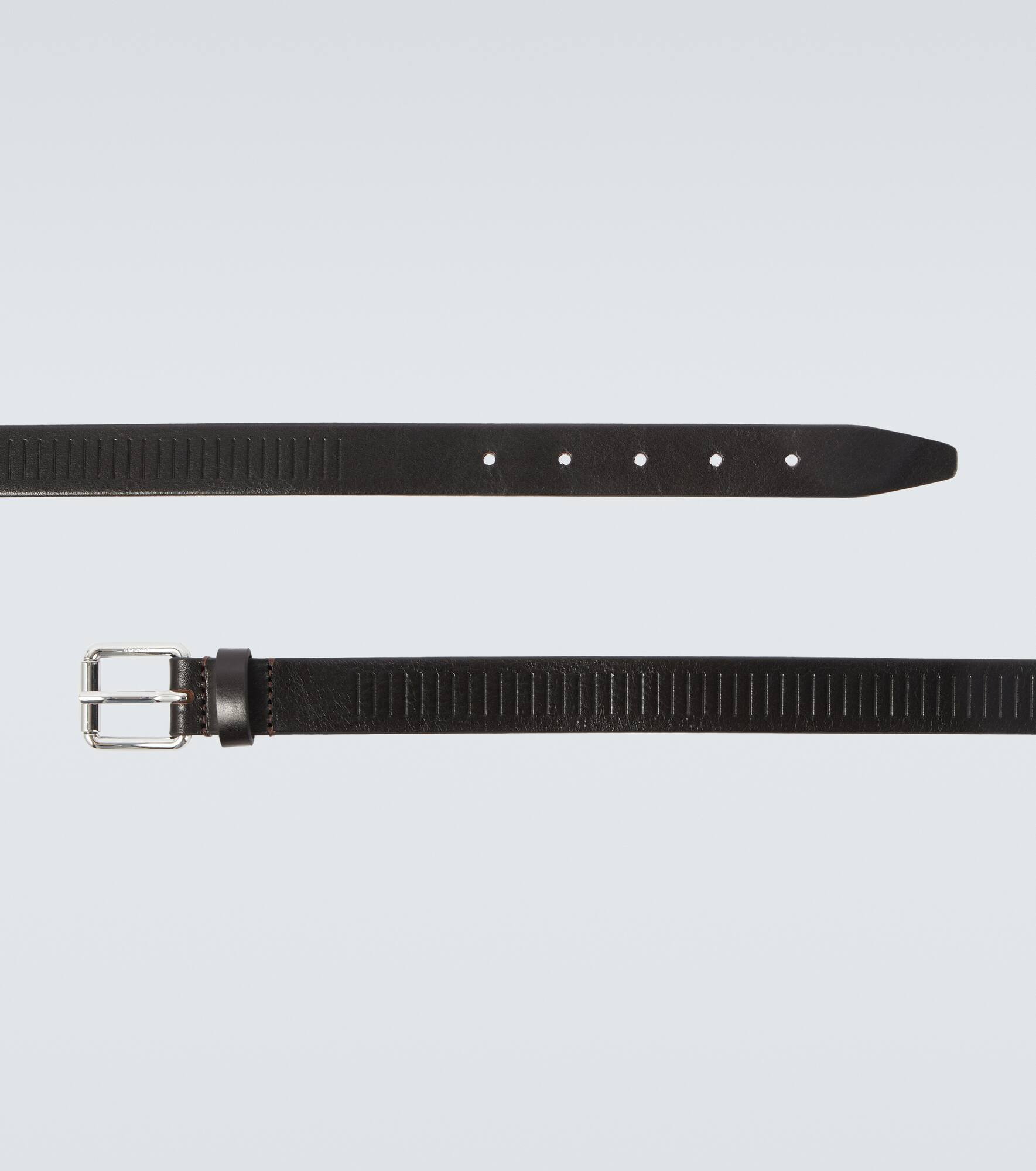 Rail leather belt - 4