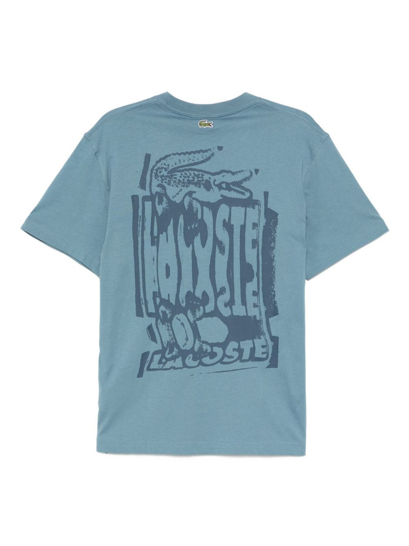 LACOSTE logo-print T-shirt outlook