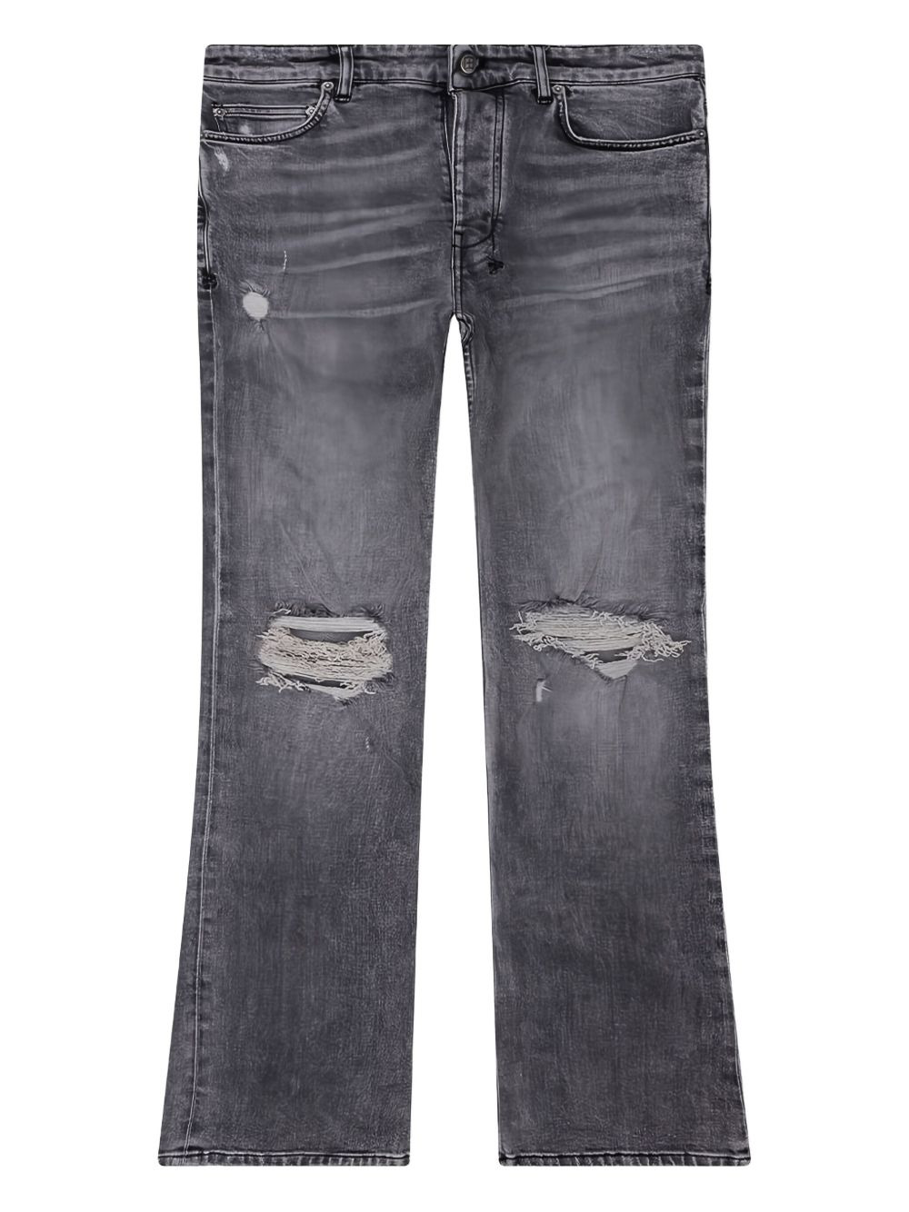 Bronko Smoke Trashed distressed jeans - 1