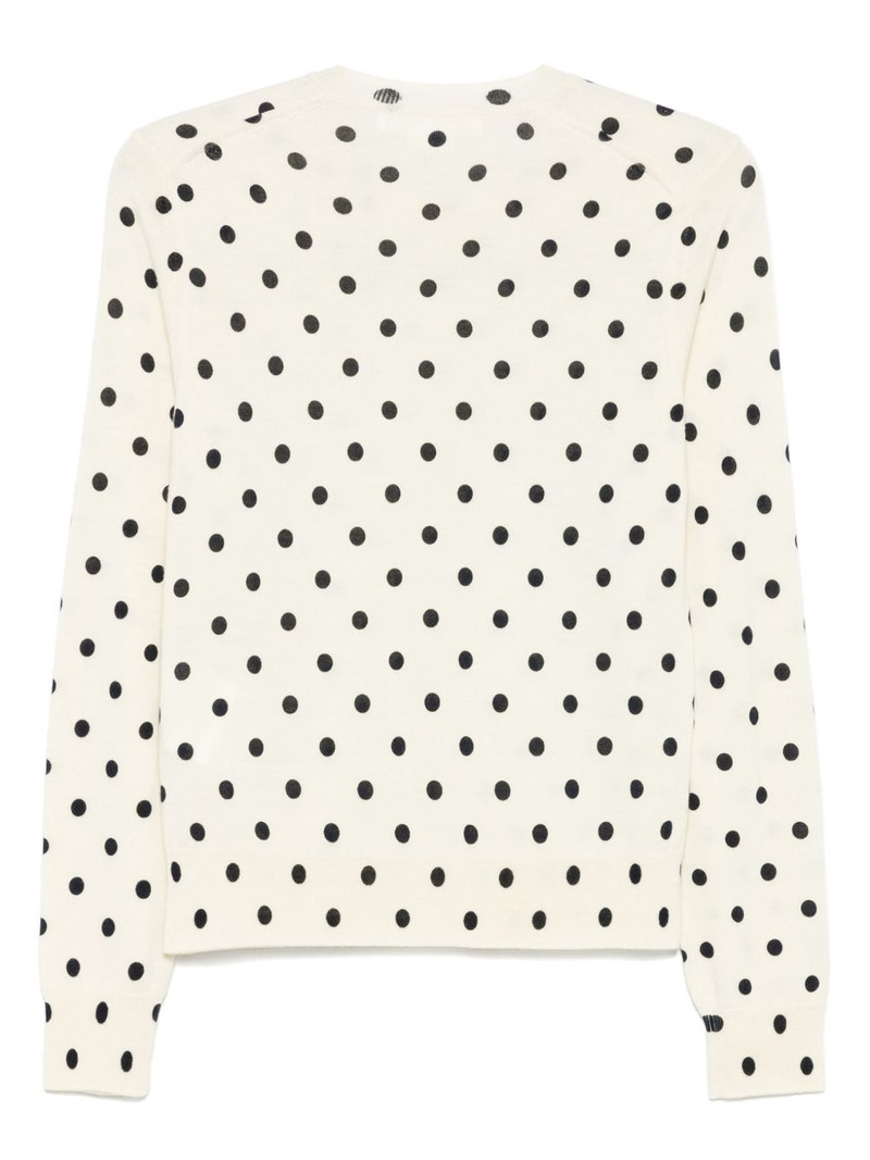 Comme des Garçons Comme des Garçons polka-dot sweater outlook