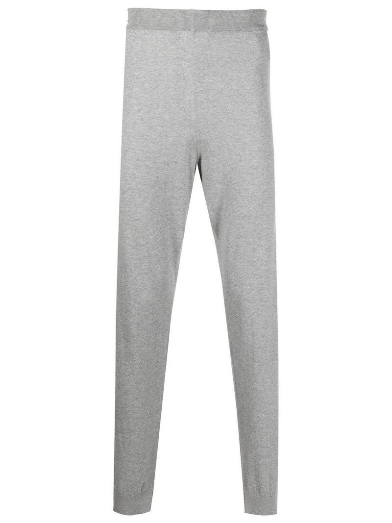 straight-leg knit trousers 1