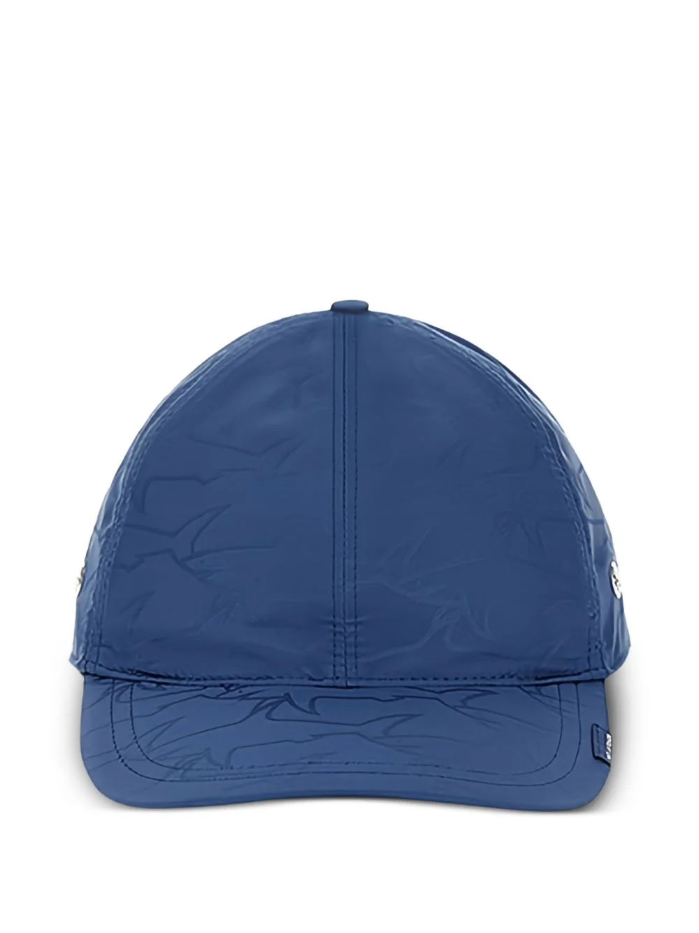 sharks-print baseball cap - 1