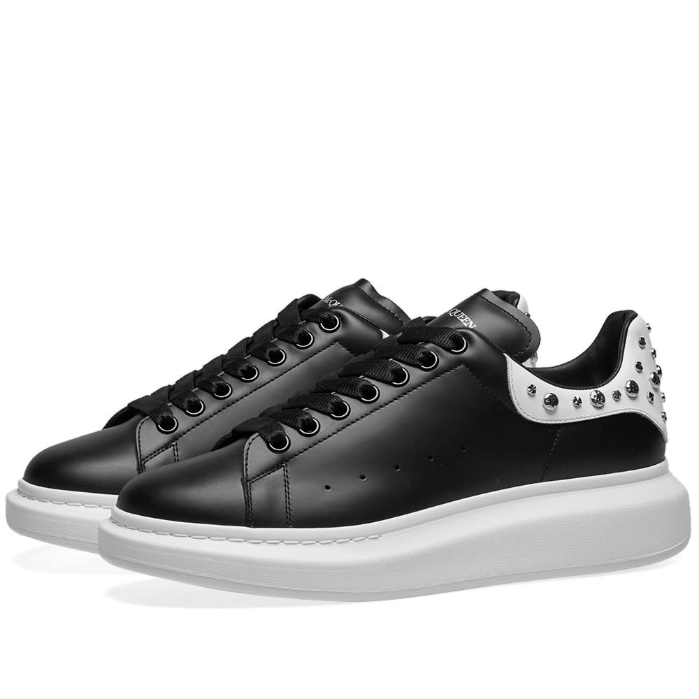 Alexander McQueen Studded Wedge Sole Sneaker - 2