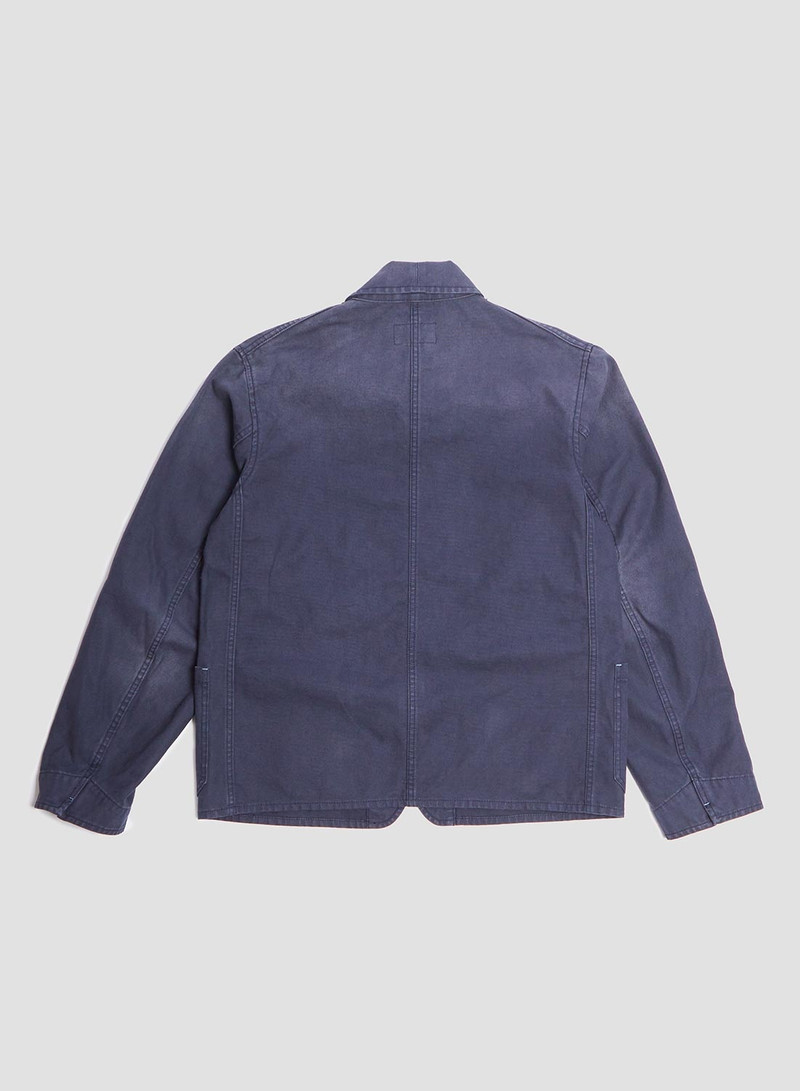 Navvie Blazer Canvas in Black Navy 6