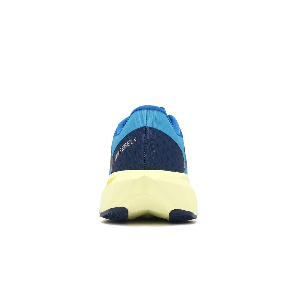 (WMNS) New Balance FuelCell Rebel v4 'Spice Blue Limelight' WFCXLB4 - 4