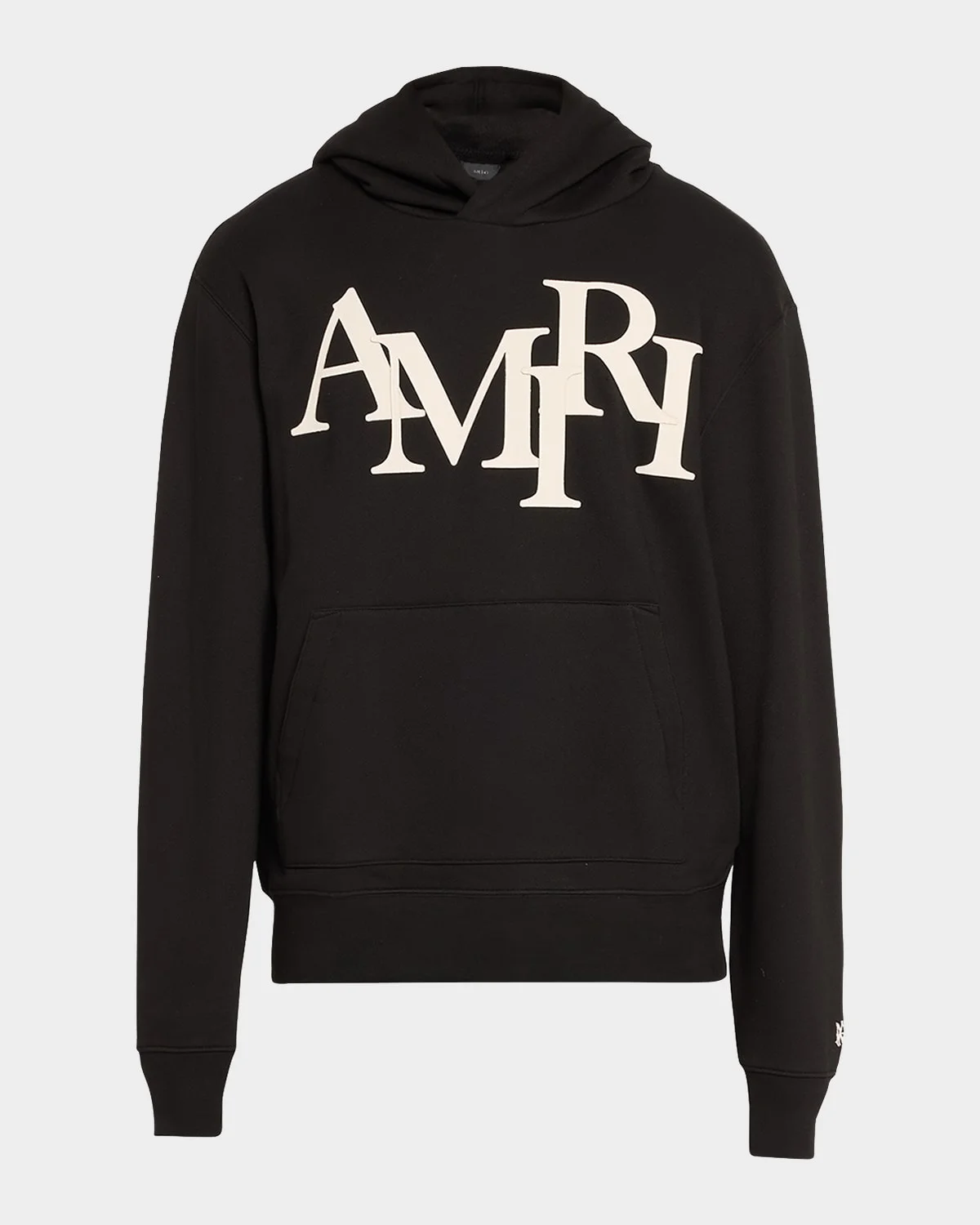 Men's Staggered Logo Hoodie - 1