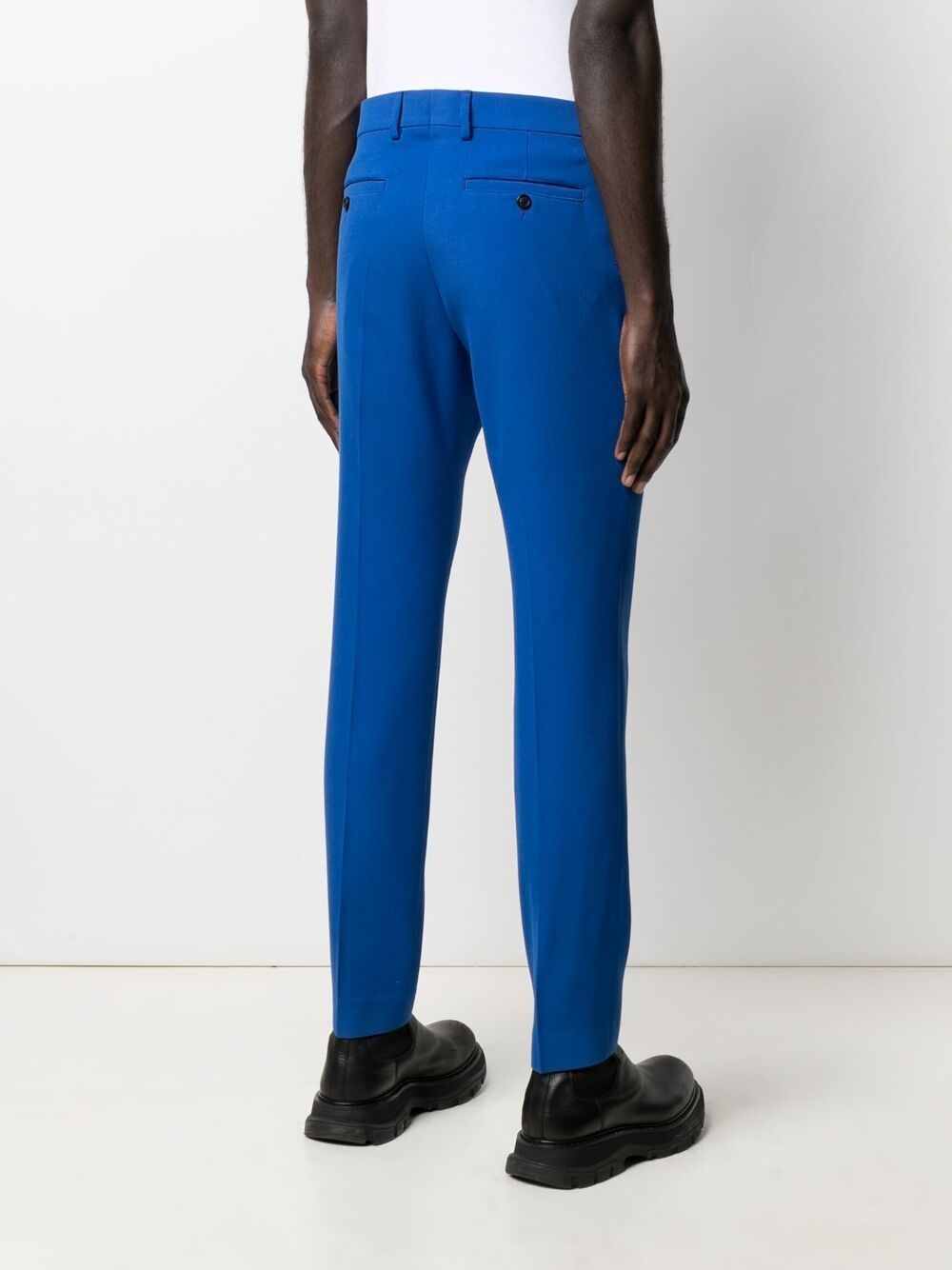 mid-rise cigarette trousers - 4