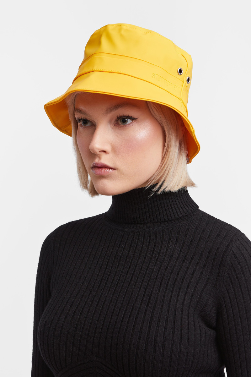 Stutterheim Beckholmen Bucket Hat Yellow outlook