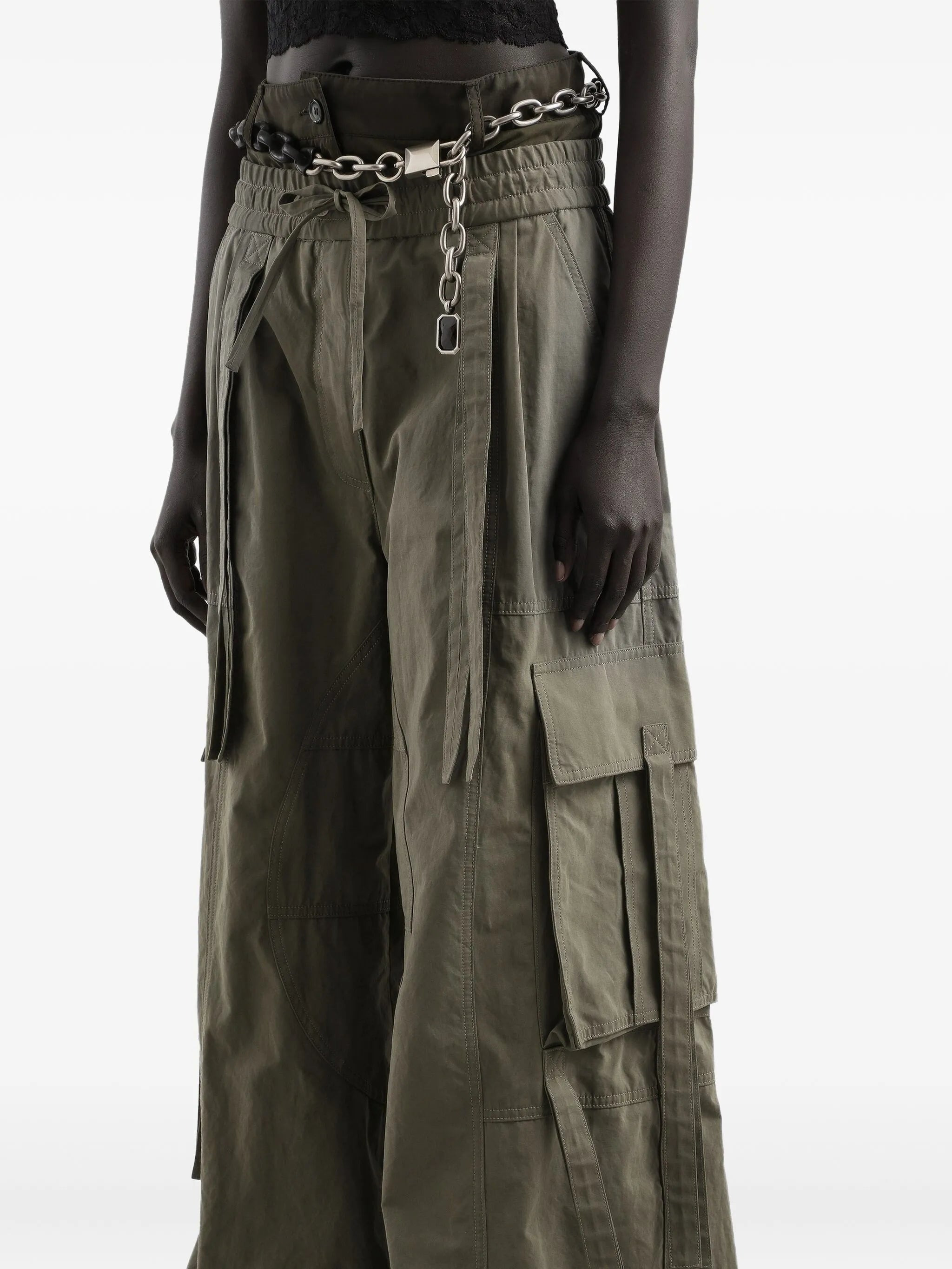 Dolce & Gabbana Drawstring Cargo Pants - 5