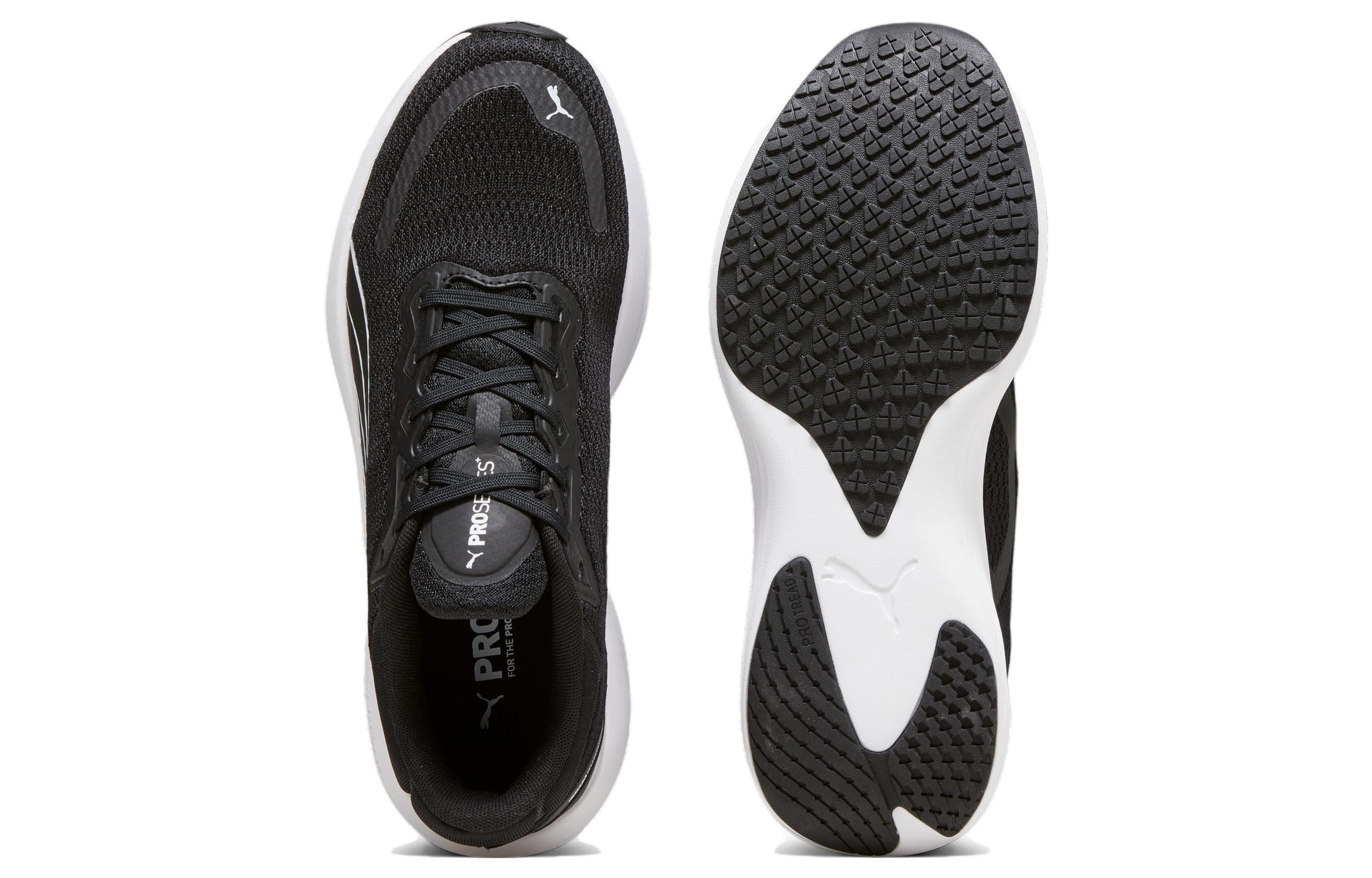 PUMA Men\'s SCEND PRO Black/White Running Shoes (378776-01)-Various Sizes PUMA Running Shoe Scend Pro - Black/White main image 3