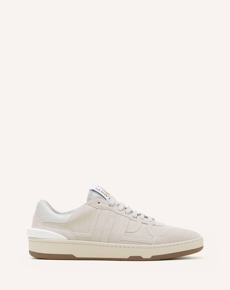 WHITE CLAY SNEAKERS IN MESH AND LEATHER 1