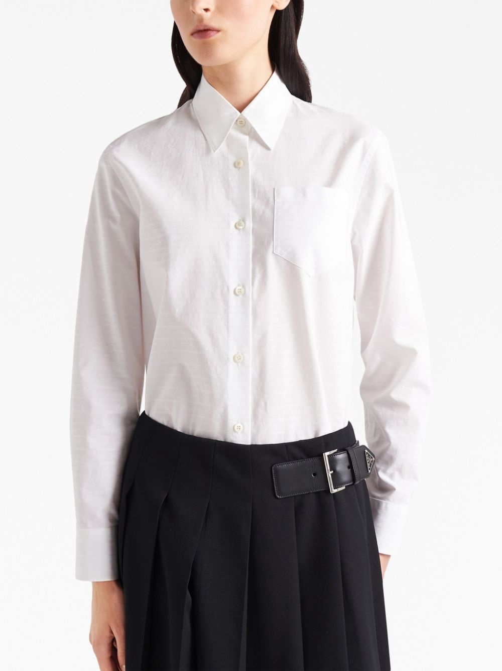long-sleeve cotton shirt - 4