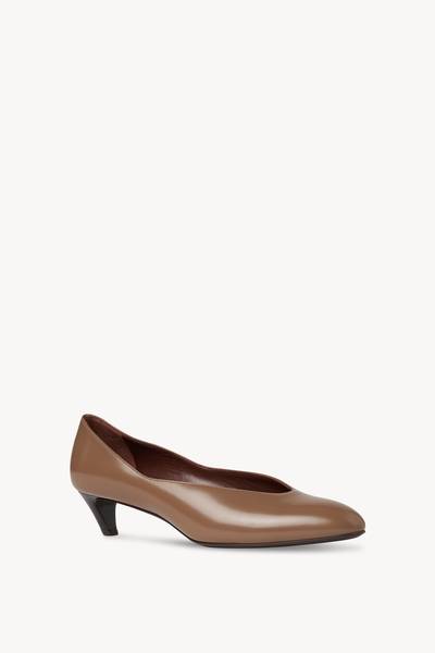 The Row Almond Pump in Leather outlook