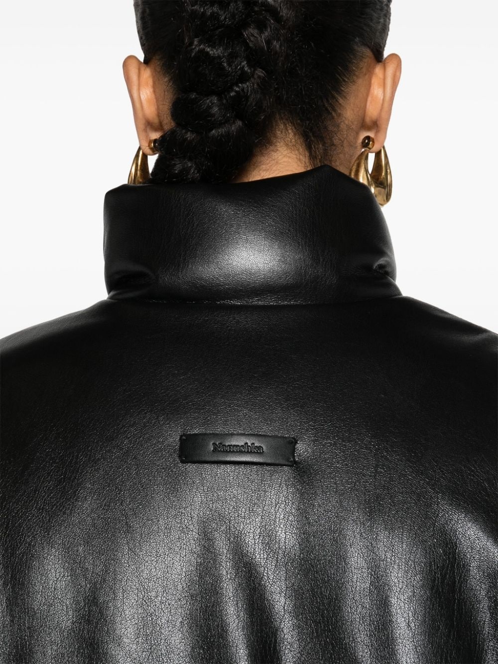 cropped puffer jacket - 5