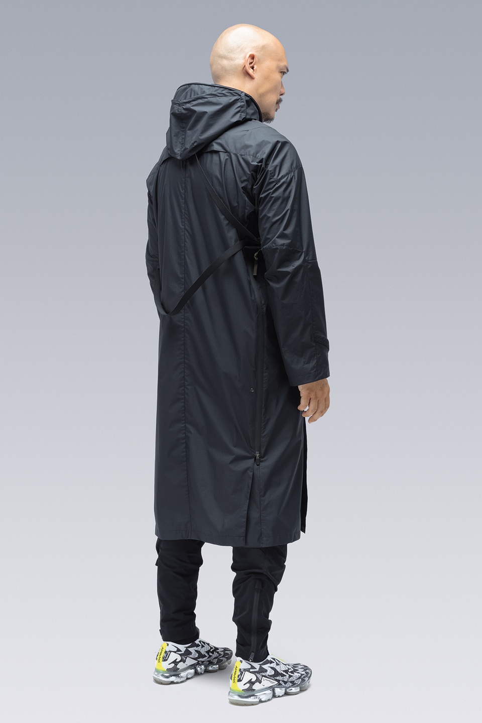 J82-WS 2L Gore-Tex Infinium™ Windstopper® Interops Coat Black - 3