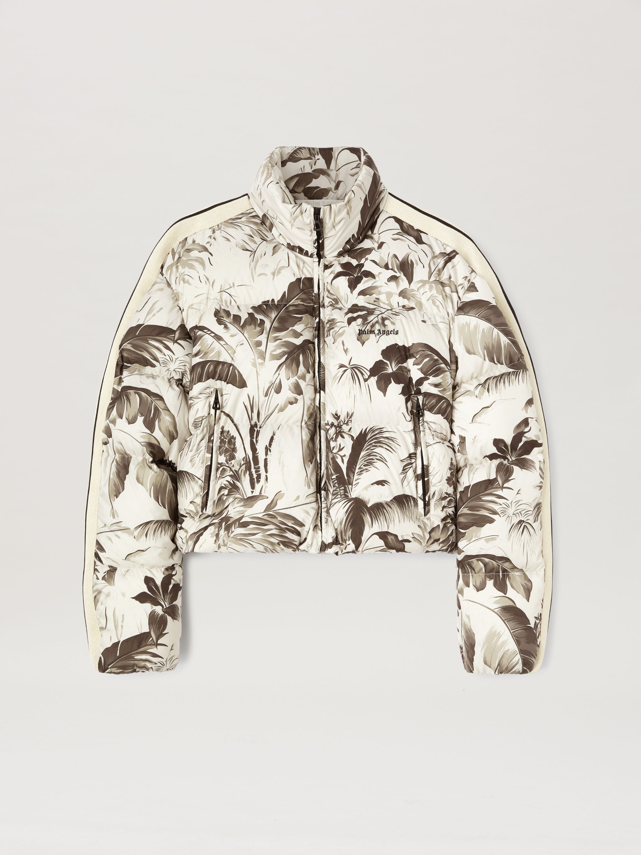 Jungle print Track Down Jacket - 1