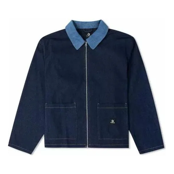 Converse Denim Shirt Jacket 'Night Indigo' 10024867-A01 - 1