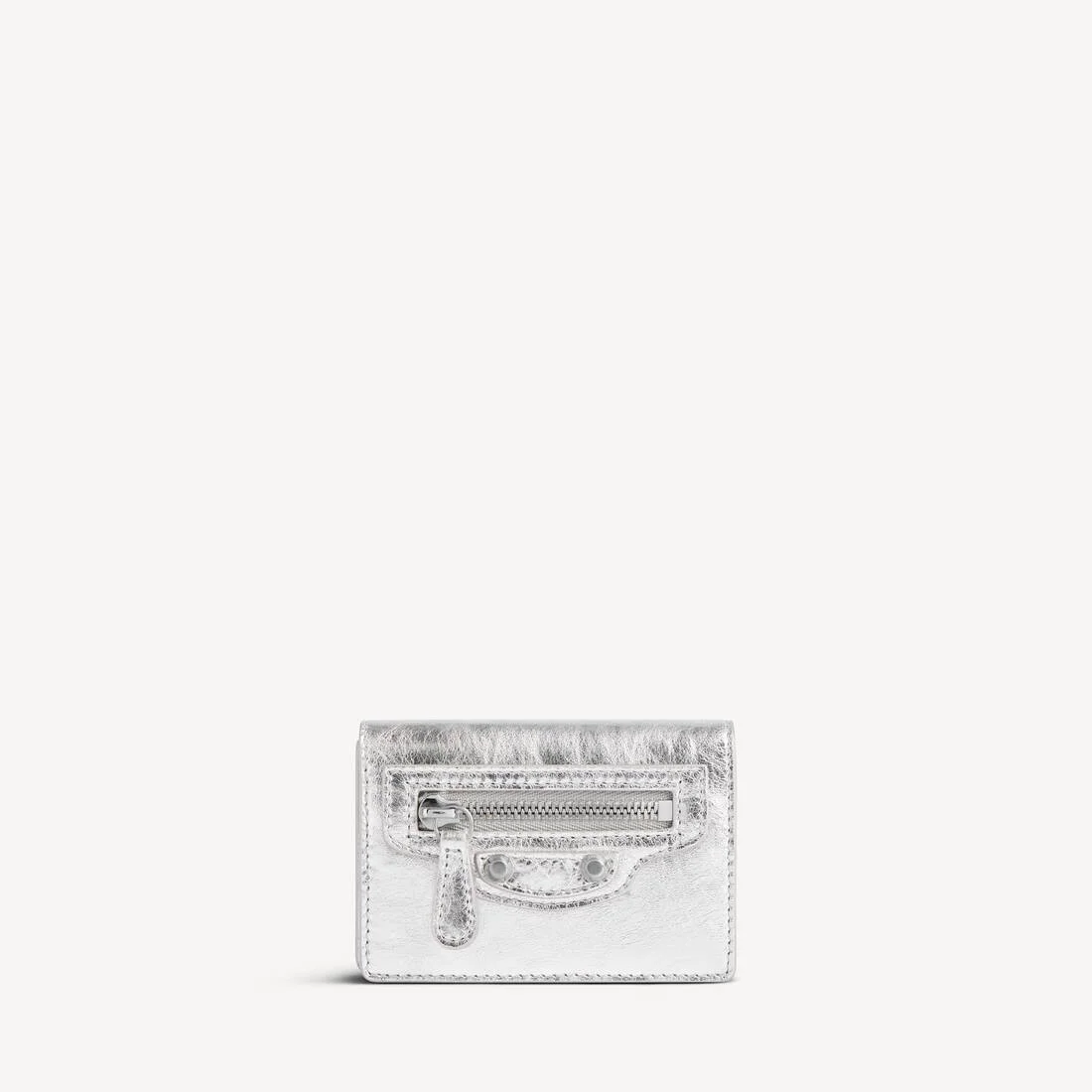 Women's Le City Mini Wallet in Silver - 1