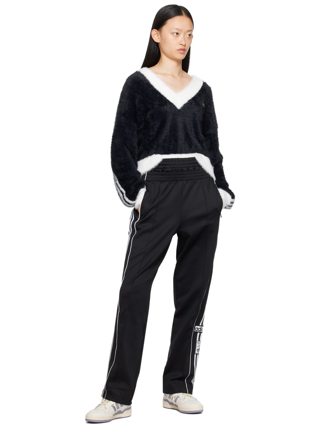 Black Adibreak Lounge Pants - 4