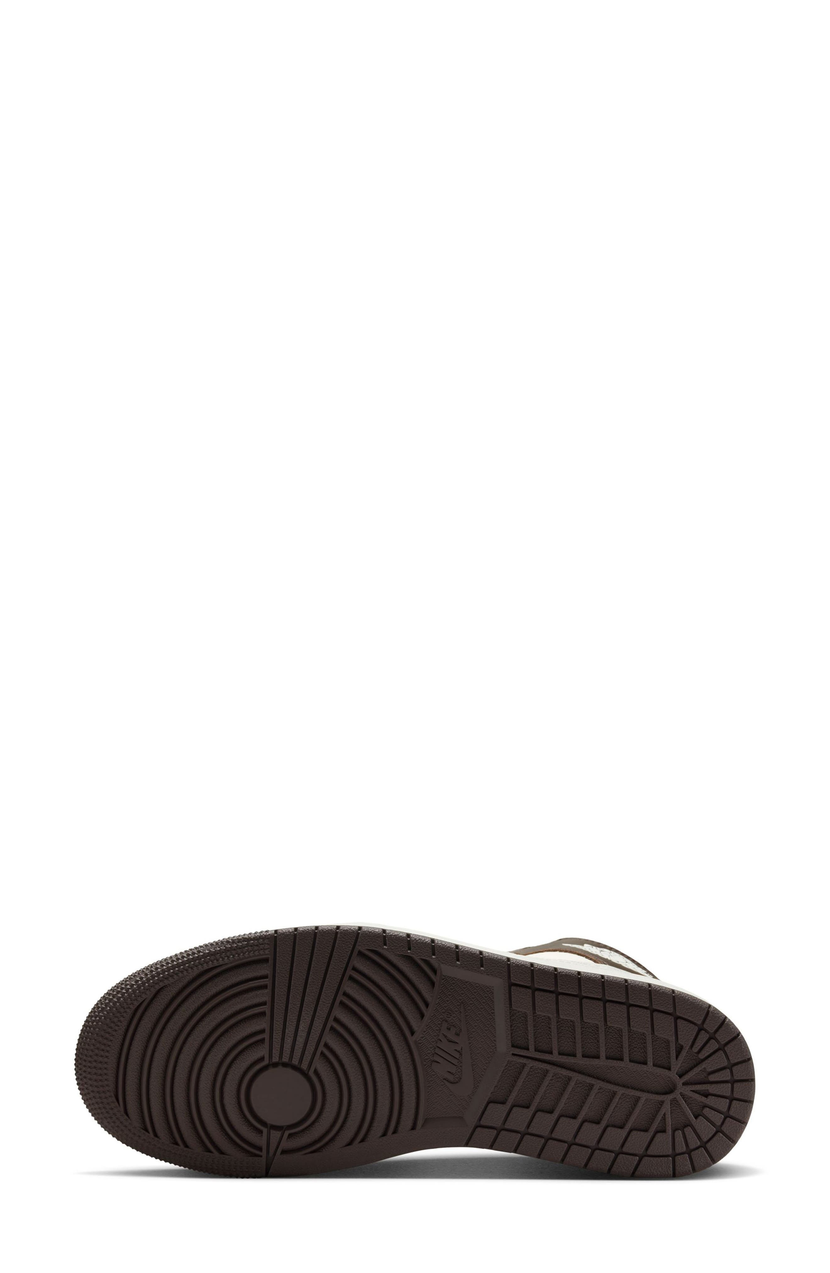 Air Jordan 1 Retro High Basketball Sneaker in Baroque Brown/Sail/Root at Nordstrom - 5