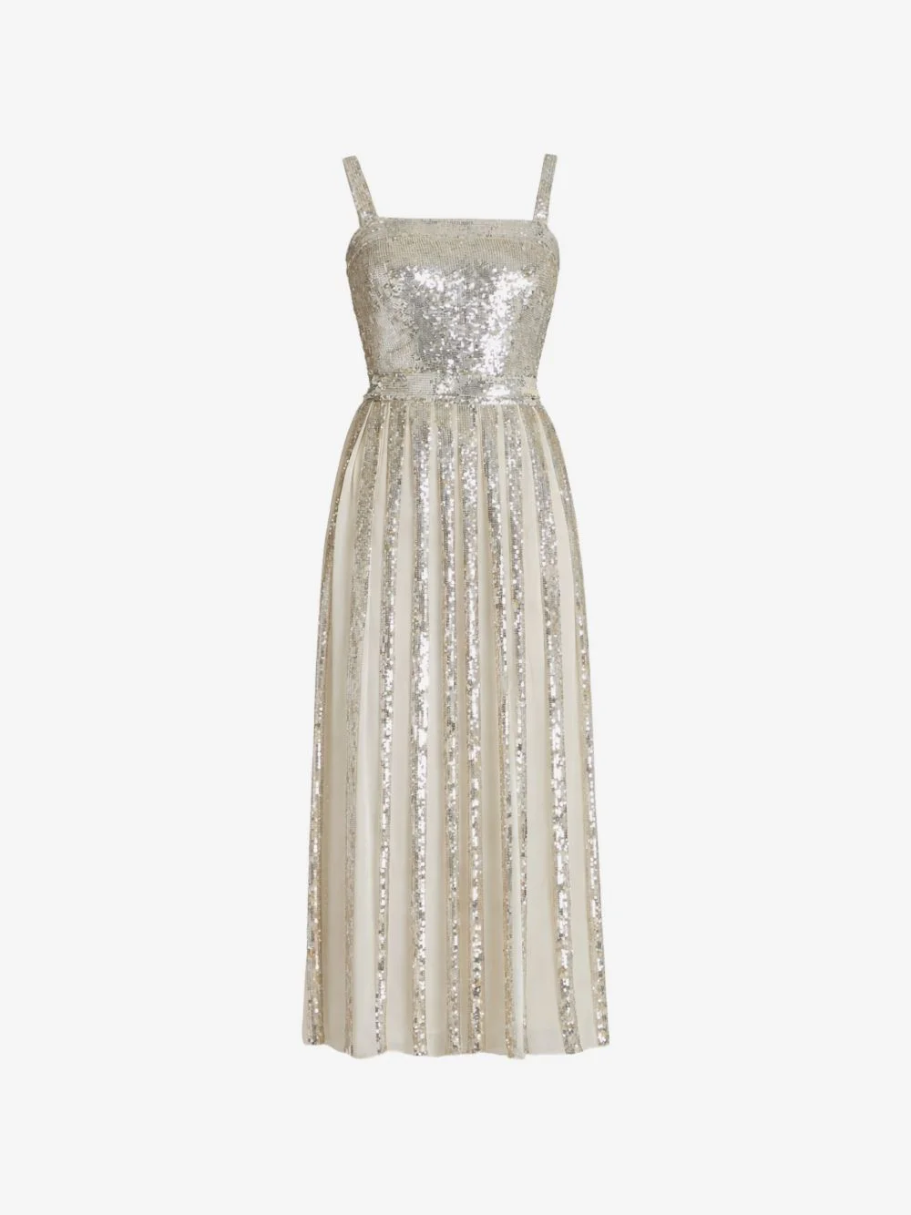 Filigree strappy gown - 1