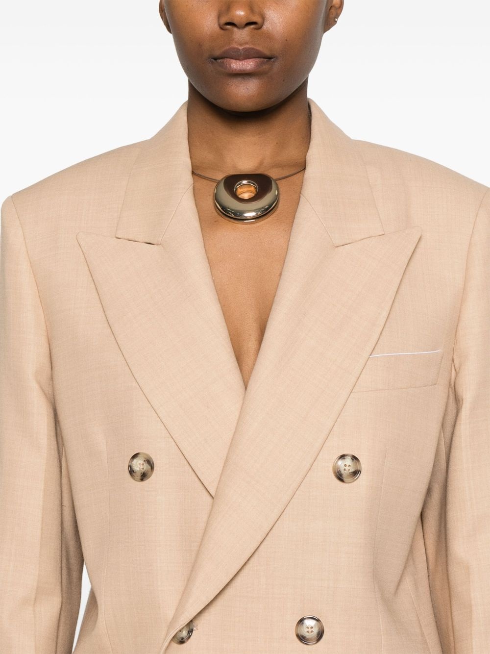 double-breasted blazer - 5