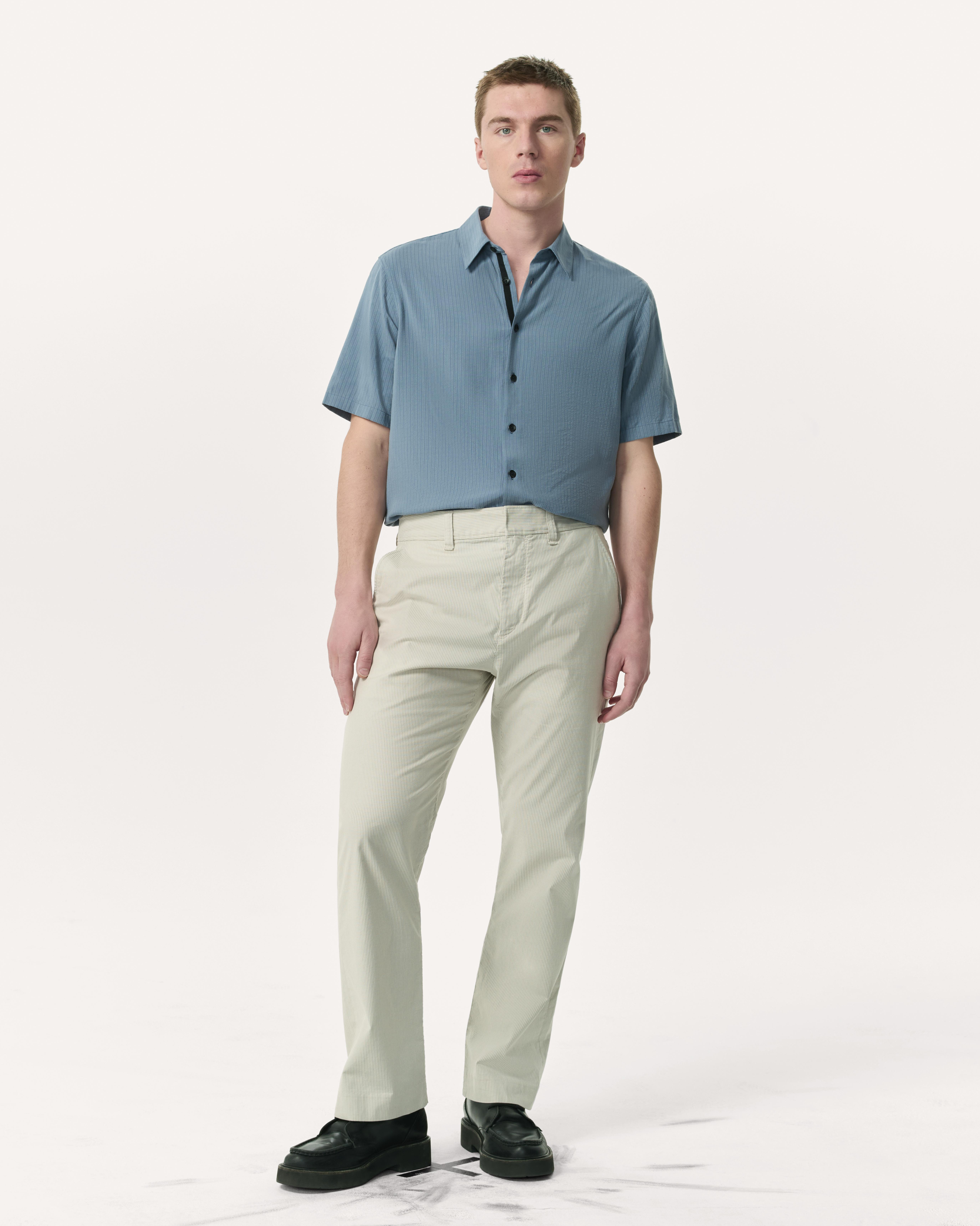 Haydon Straight Fit Striped Pants - 2