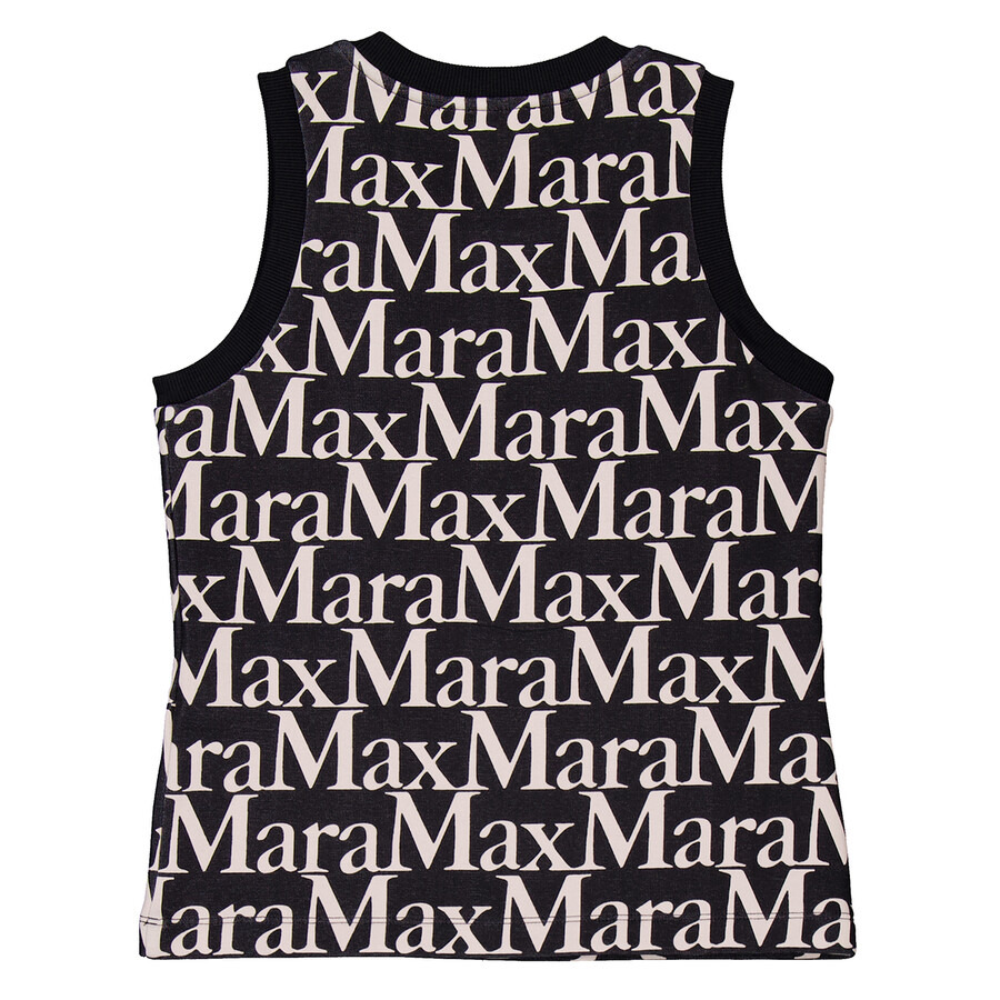 Max Mara Printed Sleeveless Scuba Top, Size X-Small - 6