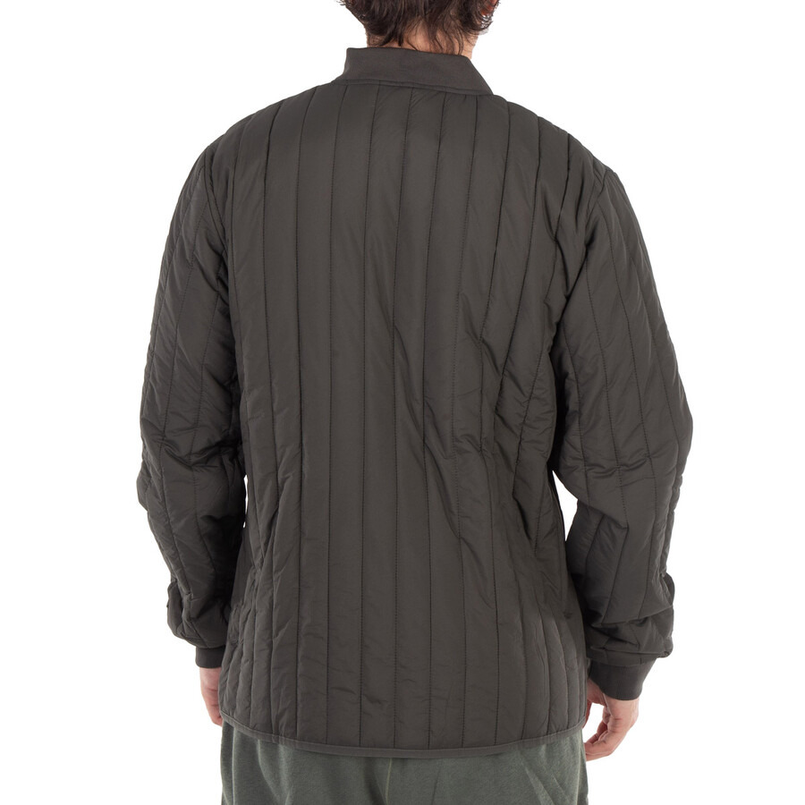 Rains Men's Green Banja Liner Bomber Jacket - 4