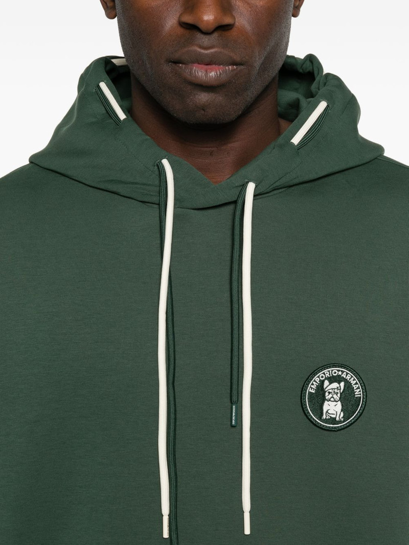 logo-patch hoodie 5
