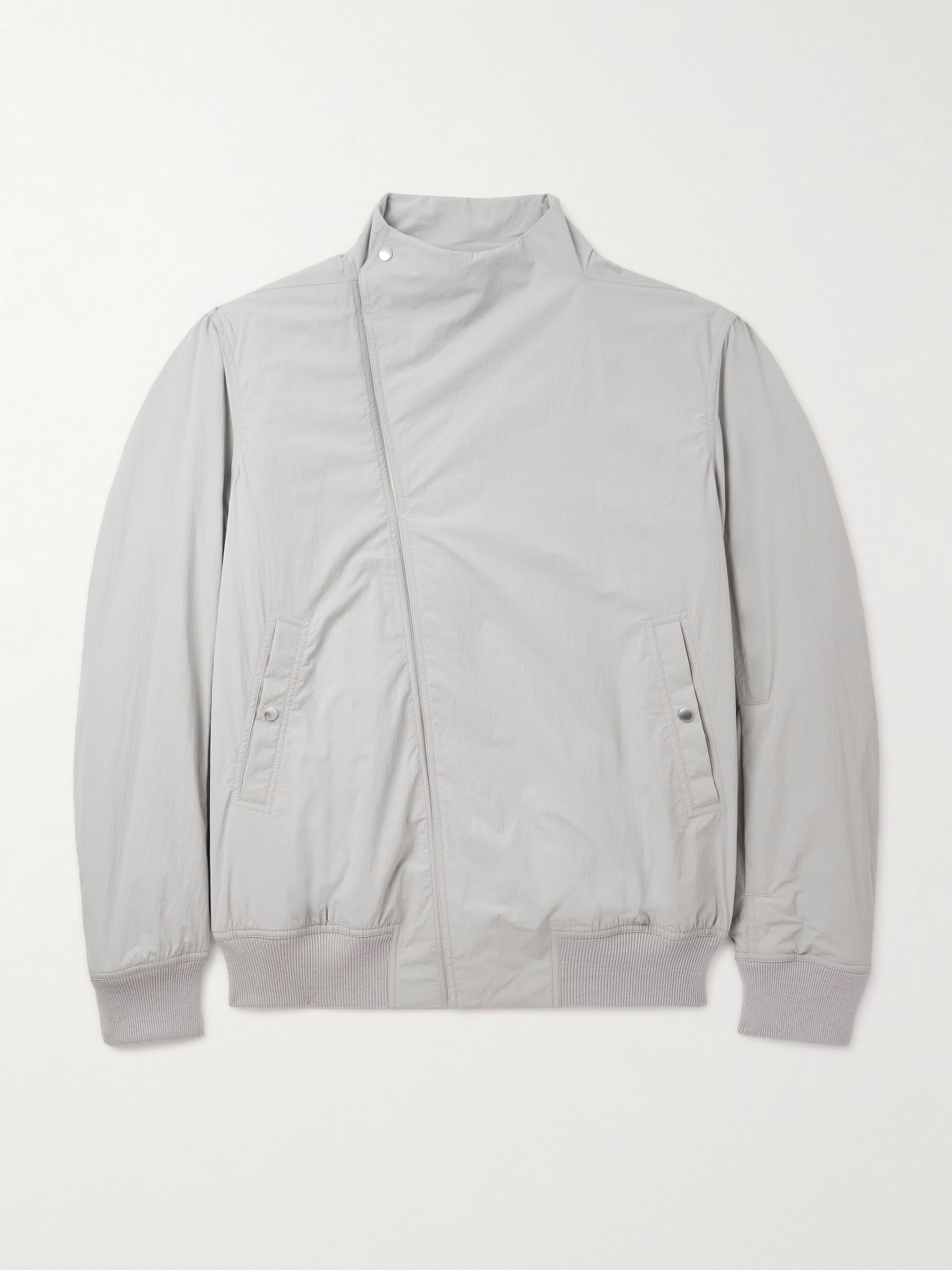 Hollywood Shell Bomber Jacket Light gray - 1