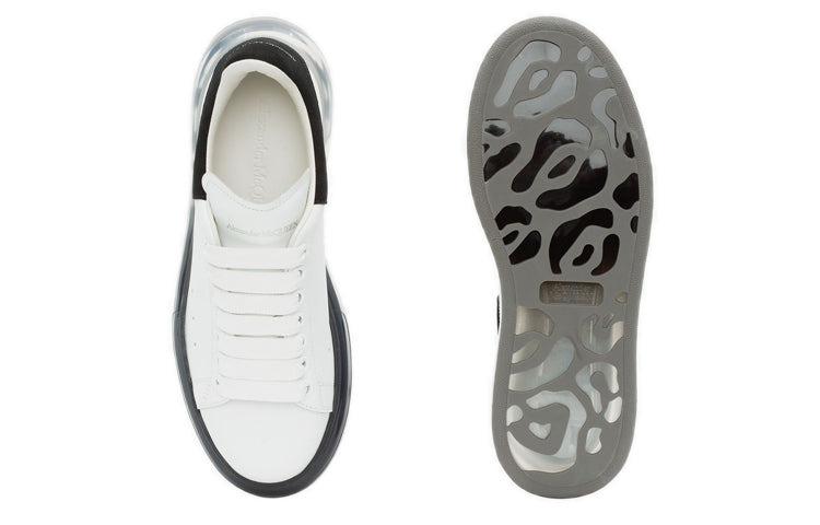 (WMNS) Alexander McQueen Oversized Sneaker 'Black Sole Black' 611698WHX9V9061 - 4