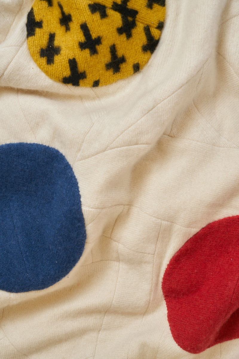 The Elder Statesman TWISTY TWIN QUILT outlook