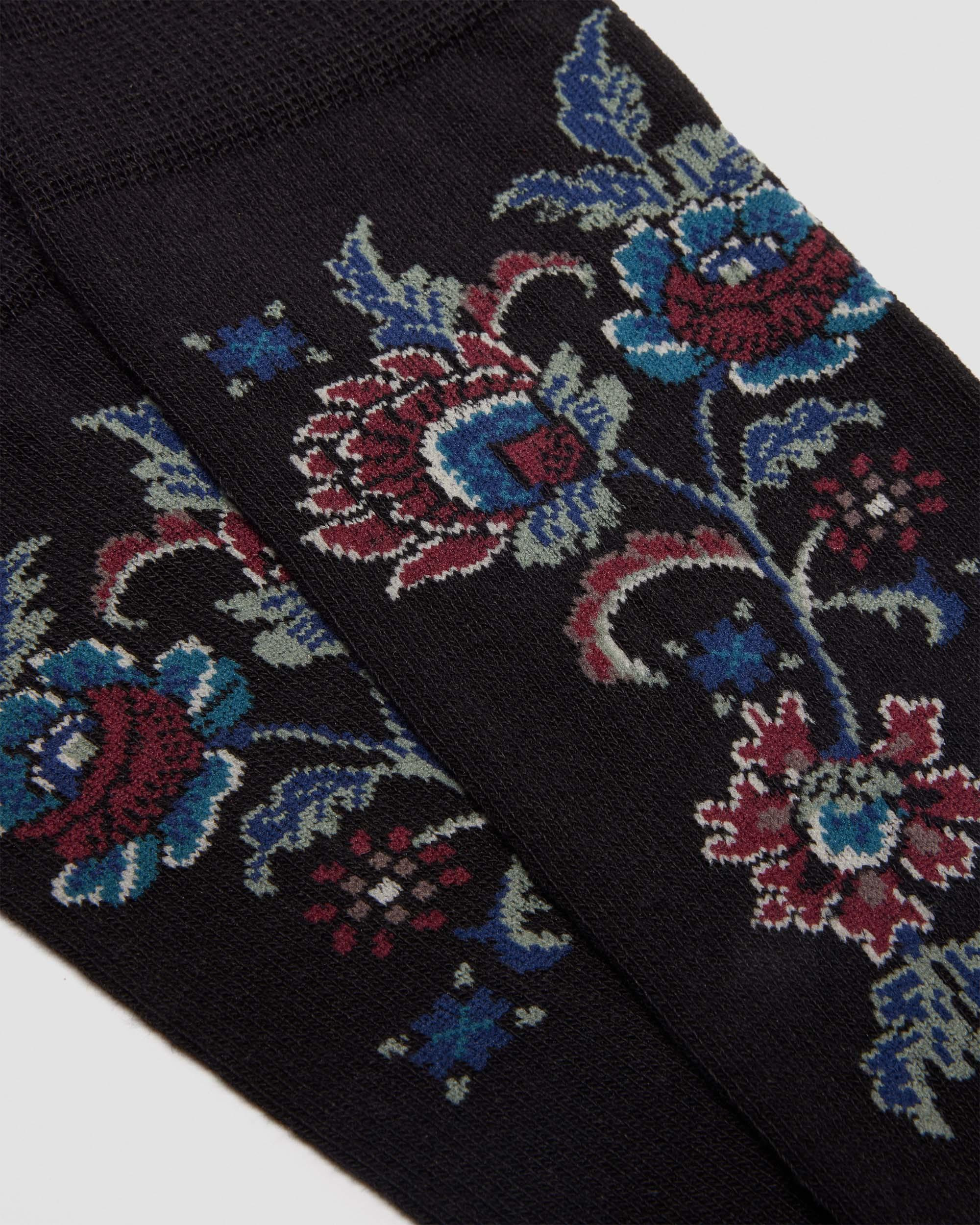 JACQUARD SOCK ORGANIC COTTON BLEND SOCKS - 3