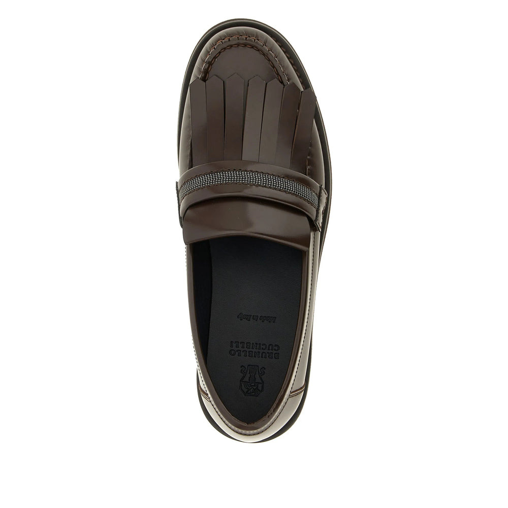 Brunello Cucinelli Brown Loafers Women - 2