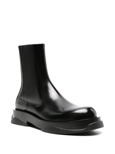 Jil Sander chunky leather Chelsea boots outlook