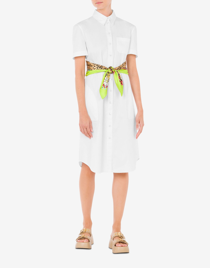 Moschino COTTON CLOTH DRESS outlook