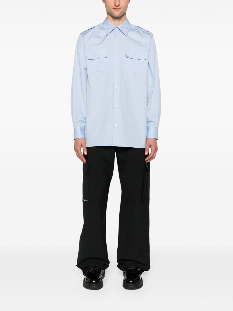 MSGM drawstring cargo trousers outlook