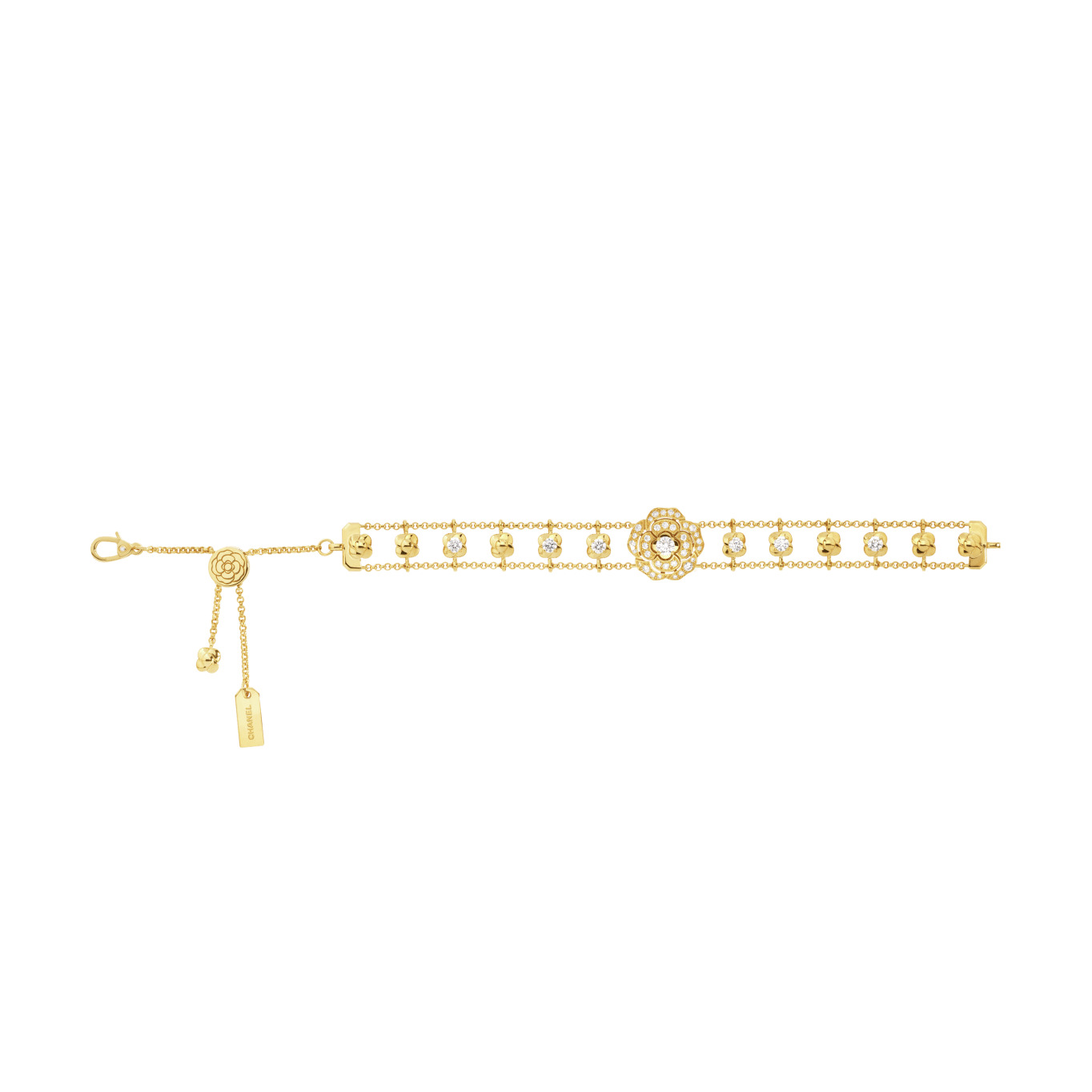 Bouton de Camélia supple bracelet - 2