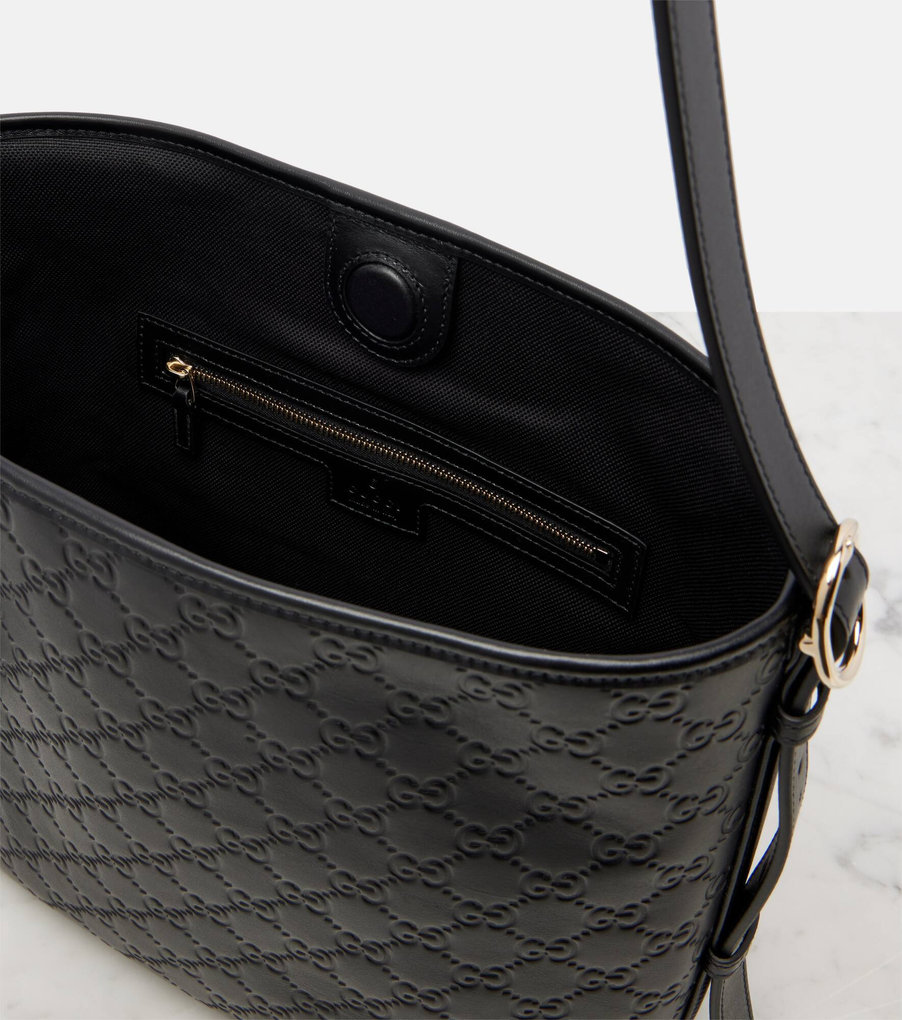 Emblem Medium leather tote bag - 3