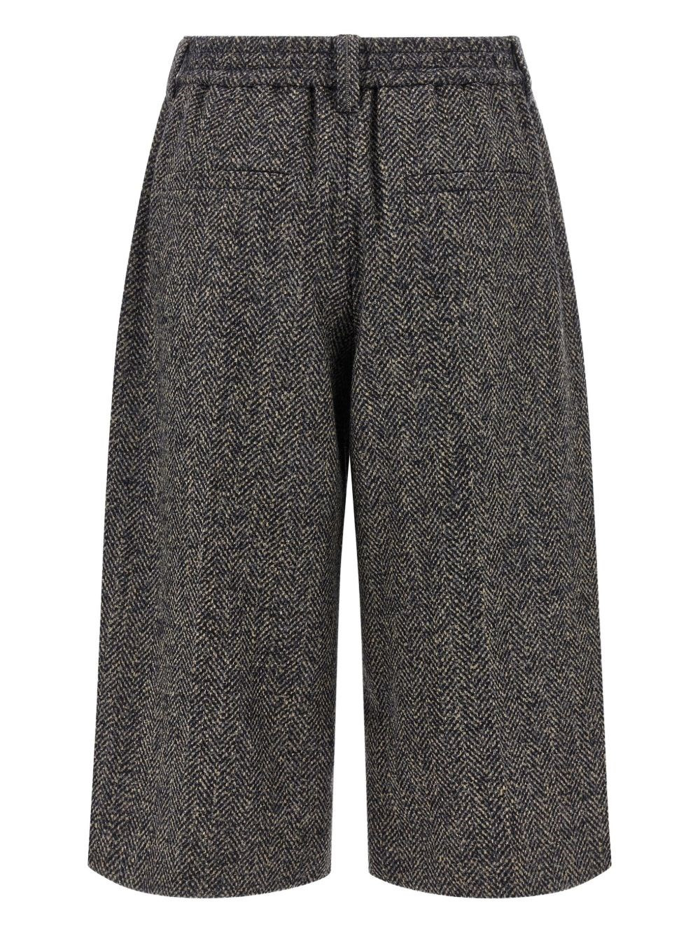 Wool bermuda shorts - 4