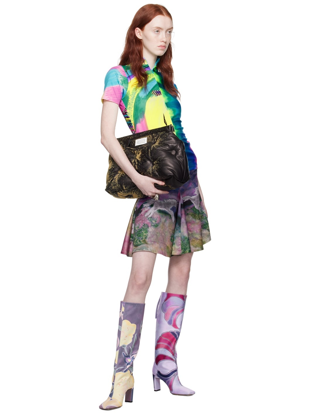 Multicolor Printed T-Shirt - 4